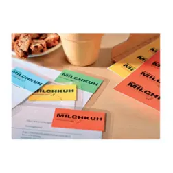 Etikete za označevanje, rdeče 70 x 37 mm - 3448