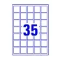 Etikete za QR kode 35 x 35 mm