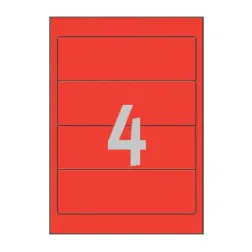 Etikete za široke registratorje 192 x 61 mm 1/20